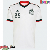 Camiseta México Roberto Alvarado #25 Visitante Equipación Mundial 2026 manga corta